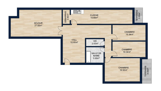 Rue de la Loi - 29 - 33 - 4020