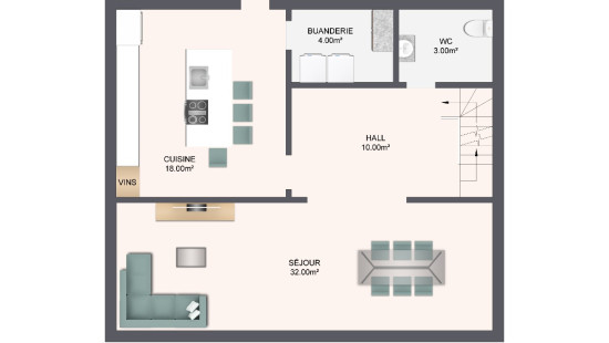 Rue du Centre - 34 - - 4420