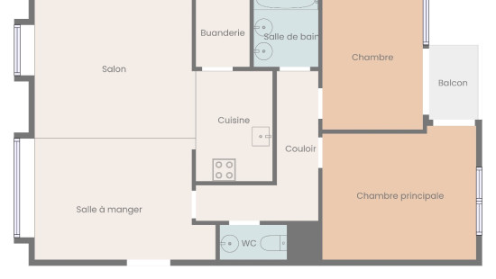 Rue du Sceptre - 90 - 1 - 1040