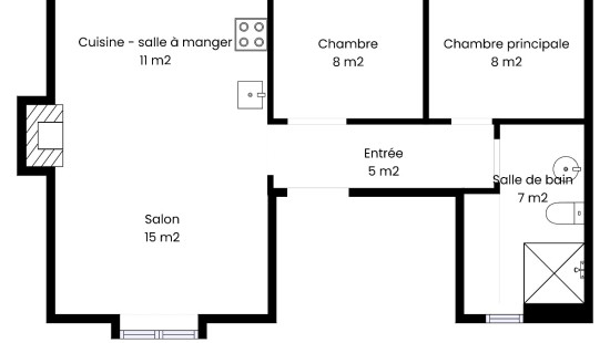 Rue Joseph Wauters - 20 - - 64074 WAREMME 1 DIV - 4300