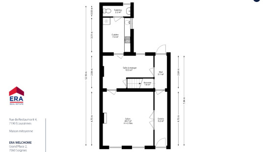 Rue de Restaumont - 4 - - 7190
