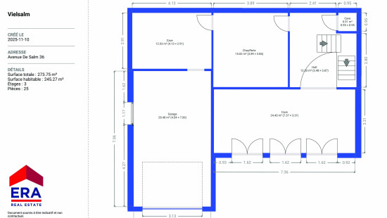 Avenue de la salm - 36 - - 6690