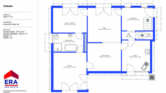 Avenue de la salm - 36 - - 6690