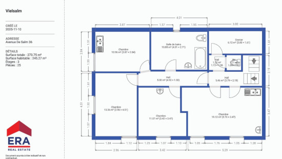 Avenue de la salm - 36 - - 6690