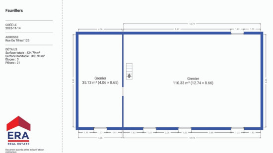 Rue du Tilleul - 125 - - 6637