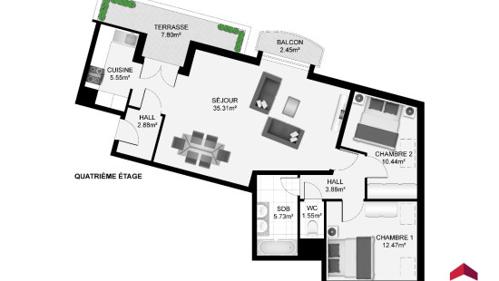 Avenue de Beloeil - 2 - - 1180