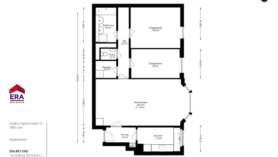 Audrey Hepburnstraat - 11 - B3C - 1090