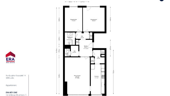 Rue Eugène Toussaint - 14 - 1 - 1090