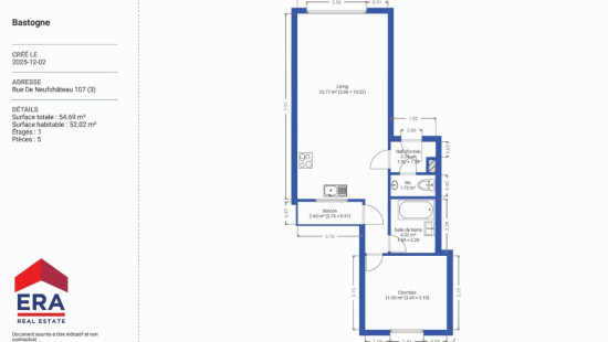 Rue de Neufchâteau - 107 - 3 - 6600