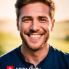 man smilling